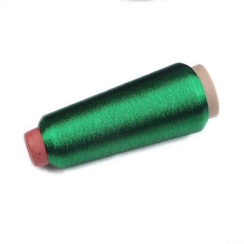 Computer-Stickgarn, Spulen, ideal für Kreuzstiche, langlebige 3600-m-Rollen aus Polyester-Material (grün) von Sumsoctober