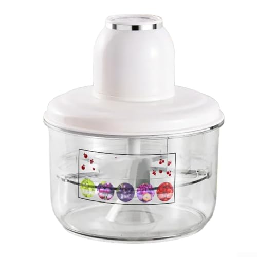 Elektrischer Traubenschäler, automatische Tomatenschälmaschine, wiederaufladbar, One-Touch, 304 Edelstahl, Küchenhelfer (weiß) von Sumsoctober