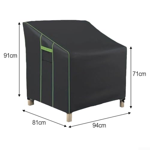 Stuhlhussen für den Außenbereich, mit wasserdichten Eigenschaften für effektive Möbelpflege, 81 x 94 x 71/91 cm, 2 Stück Stuhlhussen für den Außenbereich, mit wasserdichten Eigenschaften für effektive Möbelpflege, 81 x 94 x 71/91 cm, 2 Stück von Sumsoctober