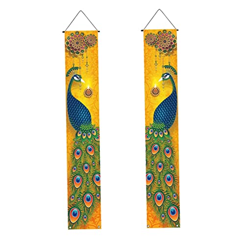 Happy Diwali Porch Banner Indian Diwali Peacock Front Porch Welcome Sign Deepawali Indian Festival of Lights Decorations-12×71''girlande for Garden Wedding Birthday Indoor Outdoor Party Decoration Happy Diwali Porch Banner Indian Diwali Peacock Front Porch Welcome Sign Deepawali Indian Festival of Lights Decorations-12×71''girlande for Garden Wedding Birthday Indoor Outdoor Party Decoration von SunaOmni