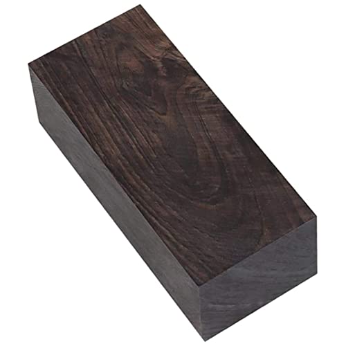 SunaOmni African Rare Blackwood Block Ebenholz Holz Handwerk Holz Material DIY Blank Crafts Cut Griff Holz Hobby Werkzeug Ebenholz Holz Wandaufkleber von SunaOmni