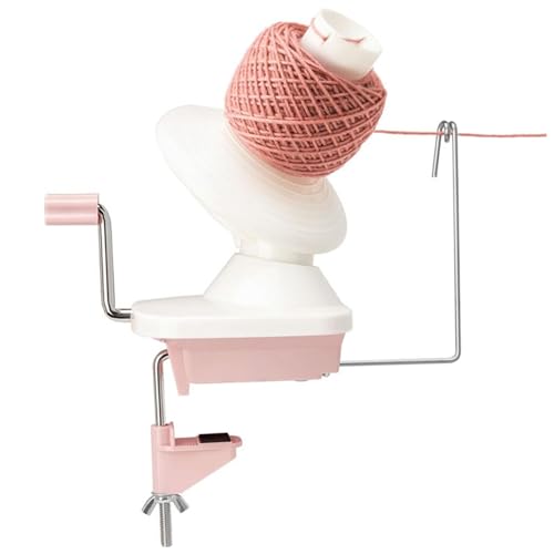 SunaOmni Garnwickler, effiziente und ruhige kleine handgesiedelte Garnkugel-Wickler mit Rutschendesign zum Häkeln von DIY-Strickwerkzeugen von SunaOmni