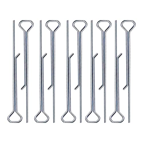 SunaOmni Metallkerze Dochthalter, 10 stücke Kerze Docht Centering Gerät Edelstahl Elastische Docht Centering Clips Gerät von SunaOmni