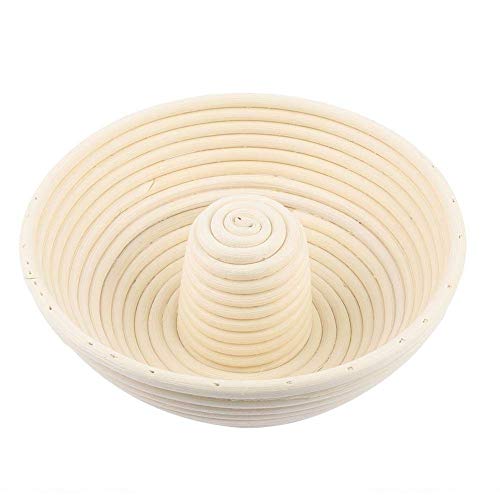 Suneast Brot Teig Gärkörbchen Ring Ideale Gärkorb Brotform aus Natürlichem Peddigrohr Proof Korb - 29X6.5cm Suneast Brot Teig Gärkörbchen Ring Ideale Gärkorb Brotform aus Natürlichem Peddigrohr Proof Korb - 29X6.5cm von Suneast