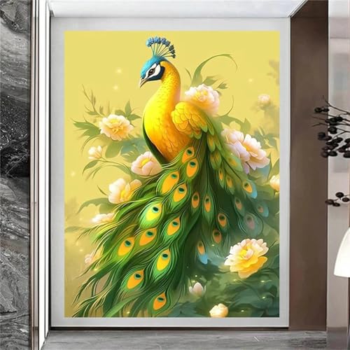Diamond Painting Erwachsene,5D Gelber Pfau Diamond painting Bilder Anfänger,DIY Square Full Drill Stickerei Diamant Malerei Set für Zuhause Dekor Geschenke 85x105cm Diamond Painting Erwachsene,5D Gelber Pfau Diamond painting Bilder Anfänger,DIY Square Full Drill Stickerei Diamant Malerei Set für Zuhause Dekor Geschenke 85x105cm von Suneve