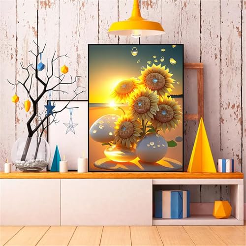Diamond Painting Erwachsene,5D Warmer Sonnenschein Diamond painting Bilder Anfänger,DIY Round Full Drill Stickerei Diamant Malerei Set für Zuhause Dekor Geschenke 95x115cm Diamond Painting Erwachsene,5D Warmer Sonnenschein Diamond painting Bilder Anfänger,DIY Round Full Drill Stickerei Diamant Malerei Set für Zuhause Dekor Geschenke 95x115cm von Suneve