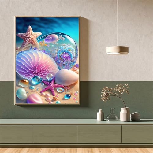Diamond Painting Erwachsene Anfänger,5D Round Vollbohrer diamond painting set,DIY Diamant Painting Bilder Erwachsene diamant kunst Kits für Home Wanddekor,Meeresschalentiere 105x135cm Diamond Painting Erwachsene Anfänger,5D Round Vollbohrer diamond painting set,DIY Diamant Painting Bilder Erwachsene diamant kunst Kits für Home Wanddekor,Meeresschalentiere 105x135cm von Suneve
