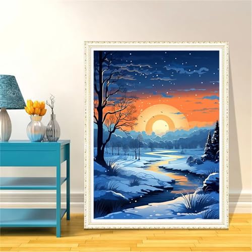 Diamond Painting Erwachsene Anfänger,5D Round Vollbohrer diamond painting set,DIY Diamant Painting Bilder Erwachsene diamant kunst Kits für Home Wanddekor,Sonnenaufgangsbaum 55x75cm Diamond Painting Erwachsene Anfänger,5D Round Vollbohrer diamond painting set,DIY Diamant Painting Bilder Erwachsene diamant kunst Kits für Home Wanddekor,Sonnenaufgangsbaum 55x75cm von Suneve