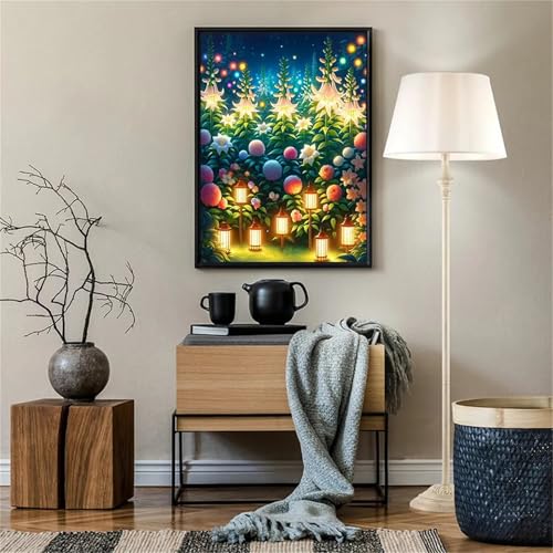 Diamond Painting Erwachsene Anfänger,5D Square Vollbohrer diamond painting set,DIY Diamant Painting Bilder Erwachsene diamant kunst Kits für Home Wanddekor,Garten Schön 65x85cm von Suneve