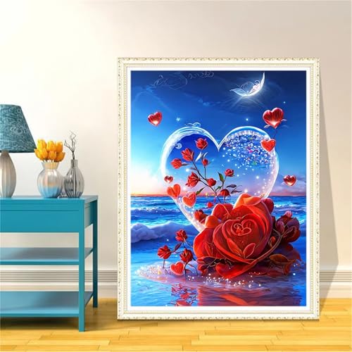 Diamond Painting Erwachsene Anfänger,5D Square Vollbohrer diamond painting set,DIY Diamant Painting Bilder Erwachsene diamant kunst Kits für Home Wanddekor,Meeresliebe 95x115cm Diamond Painting Erwachsene Anfänger,5D Square Vollbohrer diamond painting set,DIY Diamant Painting Bilder Erwachsene diamant kunst Kits für Home Wanddekor,Meeresliebe 95x115cm von Suneve