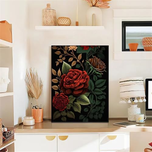 Diamond Painting Erwachsene Anfänger,5D Square Vollbohrer diamond painting set,DIY Diamant Painting Bilder Erwachsene diamant kunst Kits für Home Wanddekor,Retro-Pflanze 75x95cm Diamond Painting Erwachsene Anfänger,5D Square Vollbohrer diamond painting set,DIY Diamant Painting Bilder Erwachsene diamant kunst Kits für Home Wanddekor,Retro-Pflanze 75x95cm von Suneve