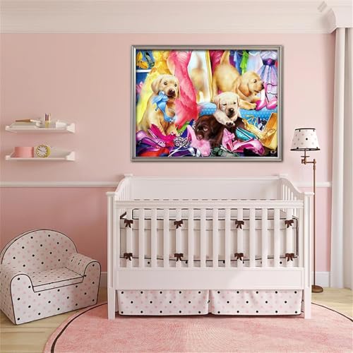 Diamond Painting Erwachsene Anfänger,5D Square Vollbohrer diamond painting set,DIY Diamant Painting Bilder Erwachsene diamant kunst Kits für Home Wanddekor,Schuhhund 95x115cm Diamond Painting Erwachsene Anfänger,5D Square Vollbohrer diamond painting set,DIY Diamant Painting Bilder Erwachsene diamant kunst Kits für Home Wanddekor,Schuhhund 95x115cm von Suneve