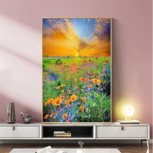 Diamond Painting Erwachsene Anfänger,5D Square Vollbohrer diamond painting set,DIY Diamant Painting Bilder Erwachsene diamant kunst Kits für Home Wanddekor,Sonnenaufgangs-Gänseblümchen 65x85cm Diamond Painting Erwachsene Anfänger,5D Square Vollbohrer diamond painting set,DIY Diamant Painting Bilder Erwachsene diamant kunst Kits für Home Wanddekor,Sonnenaufgangs-Gänseblümchen 65x85cm von Suneve