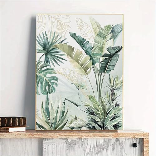 Diamond Painting Erwachsene Anfänger,5D Square Vollbohrer diamond painting set,DIY Diamant Painting Bilder Erwachsene diamant kunst Kits für Home Wanddekor,Tropische Pflanze 25x45cm Diamond Painting Erwachsene Anfänger,5D Square Vollbohrer diamond painting set,DIY Diamant Painting Bilder Erwachsene diamant kunst Kits für Home Wanddekor,Tropische Pflanze 25x45cm von Suneve