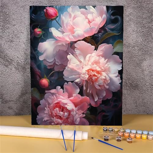 Malen Nach Zahlen Erwachsene Sonnenscheinblume Paint by Numbers DIY mit Pinseln und Acrylfarben Malen Nach Zahlen,Pfingstrose Handgemalt Ölgemälde Leinwand Kunst für Home Decor,ohne Rahmen 30x40cm Malen Nach Zahlen Erwachsene Sonnenscheinblume Paint by Numbers DIY mit Pinseln und Acrylfarben Malen Nach Zahlen,Pfingstrose Handgemalt Ölgemälde Leinwand Kunst für Home Decor,ohne Rahmen 30x40cm von Suneve