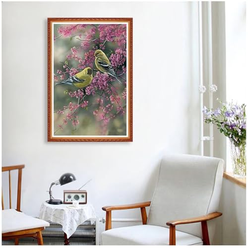 Pflanzenvögel Diamond Painting für Erwachsene,5D Diamond Painting Set,DIY Full Round Diamant Malerei Stickerei Kreuzstich Bastelset für Zuhause Dekor 10x18 inch Pflanzenvögel Diamond Painting für Erwachsene,5D Diamond Painting Set,DIY Full Round Diamant Malerei Stickerei Kreuzstich Bastelset für Zuhause Dekor 10x18 inch von Suneve