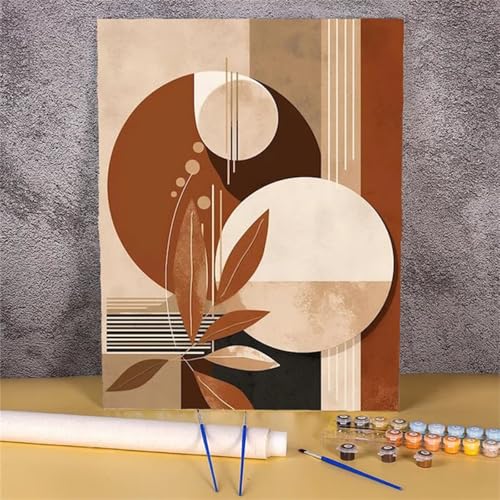 Suneve Malen Nach Zahlen Erwachsene Minimalistische Geometrie Paint by Numbers DIY mit Pinseln und Acrylfarben Malen Nach Zahlen,Landschaft Leinwand Ölgemälde Kunst für Home Decor,ohne Rahmen 45x60cm Suneve Malen Nach Zahlen Erwachsene Minimalistische Geometrie Paint by Numbers DIY mit Pinseln und Acrylfarben Malen Nach Zahlen,Landschaft Leinwand Ölgemälde Kunst für Home Decor,ohne Rahmen 45x60cm von Suneve