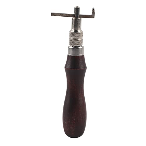 Sunicon Leather Groover, Adjustable Leather Edge Stitching Groover Notcher DIY Leather Craft Groove Tool for Grooving On A Variety Of Leather von Sunicon