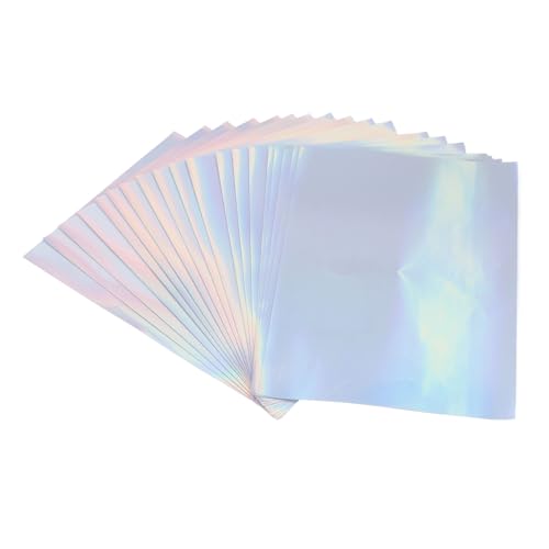 Sunicon bedruckbares holographisches Aufkleber Papier schnell trockenes Kratzer Aufkleber Papier für Tintenstrahldrucker DIY -Handwerksprojekte Haustiermaterial A4 Größe 20 Blätter Sunicon bedruckbares holographisches Aufkleber Papier schnell trockenes Kratzer Aufkleber Papier für Tintenstrahldrucker DIY -Handwerksprojekte Haustiermaterial A4 Größe 20 Blätter von Sunicon