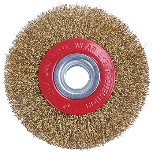 Sunmeit Draht Bürsten Rad Für Schleif Polnisch + Reduzierringe Adapter Ringe, 5 125Mm von Sunmeit