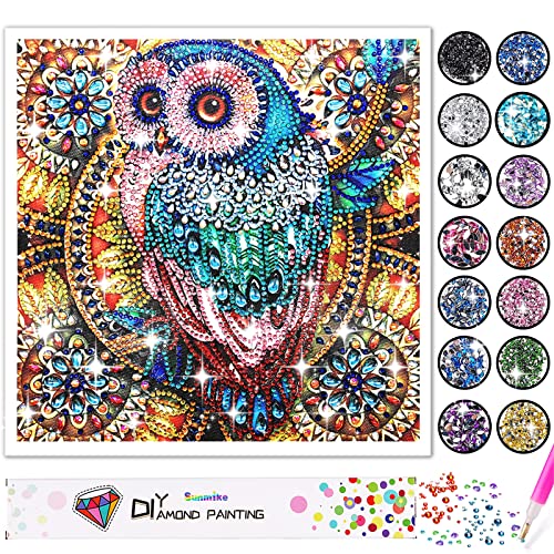 Diamond Painting für Erwachsene Kinder, Geschenke Mädchen 9 10 11 12 Jahre Basteln Mädchen 8-12 Jahre Malen Nach Zahlen Erwachsene Bastelset Geschenke Frauen Geschenkideen Teenager Geburtstag Geschenk von Sunmike