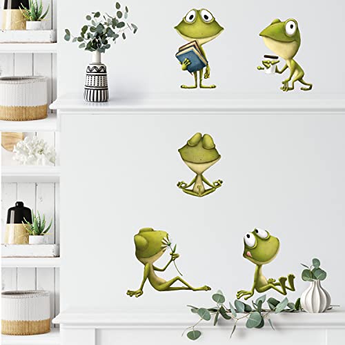Sunnywall Lustige Frösche Wandsticker Wandtattoo Wandbild Baby Aufkleber Kinderzimmer Wandaufkleber Küche Bad Sunnywall Lustige Frösche Wandsticker Wandtattoo Wandbild Baby Aufkleber Kinderzimmer Wandaufkleber Küche Bad von Sunnywall
