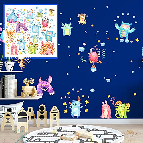 XXL Crazy Monster Wandtattoo Set verschiedene Motive | Kinderzimmer Aufkleber bunt Wanddeko XXL Crazy Monster Wandtattoo Set verschiedene Motive | Kinderzimmer Aufkleber bunt Wanddeko von Sunnywall