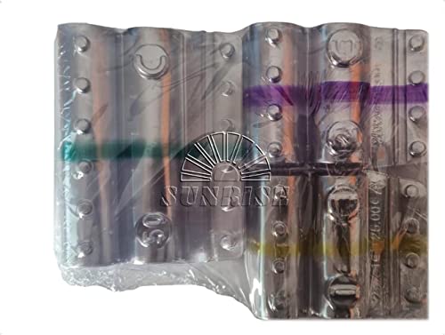 Sunrise Münzhalter Geldsammler Blister für Euro-Münzen 1 € - 2 € - 50 cent, Kunststoff, 60 Stück, 3 Sets à 20 Stück, Hell, Rechteckig, Farbcodierung, Open Top, 12 cm x 16 cm x 2 cm Sunrise Münzhalter Geldsammler Blister für Euro-Münzen 1 € - 2 € - 50 cent, Kunststoff, 60 Stück, 3 Sets à 20 Stück, Hell, Rechteckig, Farbcodierung, Open Top, 12 cm x 16 cm x 2 cm von Sunrise