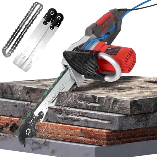 Sunseota 13,8/18,9 Zoll Elektrische Betonsäge mit wassergespeister Staubunterdrückung, Elektrische Betonsäge Betonschneider, Betonsäge mit 2 Diamantketten, für Granit, Porzellan, Holz,350 Sunseota 13,8/18,9 Zoll Elektrische Betonsäge mit wassergespeister Staubunterdrückung, Elektrische Betonsäge Betonschneider, Betonsäge mit 2 Diamantketten, für Granit, Porzellan, Holz,350 von Sunseota
