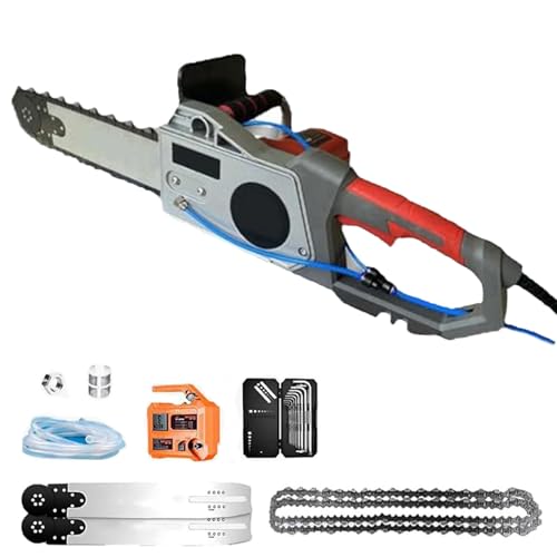 Sunseota 5800 W, 6500 W elektrische Betonkettensäge, handgeführte Diamant-Wandfräse, staubfreie Wandfräse, Schnitttiefe 350 mm/480 mm, mit 2 Ketten/2 Führungsschienen,480 Sunseota 5800 W, 6500 W elektrische Betonkettensäge, handgeführte Diamant-Wandfräse, staubfreie Wandfräse, Schnitttiefe 350 mm/480 mm, mit 2 Ketten/2 Führungsschienen,480 von Sunseota