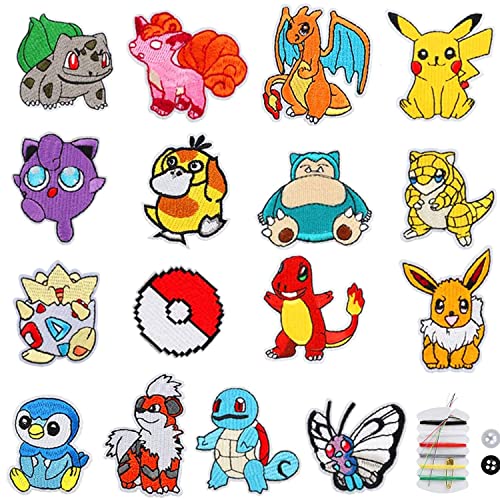 16 Pieces Patches Zum Aufbügeln,Bestickte Aufnäher,Jean Patch Sticker,Aufnähen Bügelbilder Set,Sewing Applique,Flicken zum Aufbügeln,Applikation zum Aufbuegeln,Textilien Bügelflicken für DIY Kleidung 16 Pieces Patches Zum Aufbügeln,Bestickte Aufnäher,Jean Patch Sticker,Aufnähen Bügelbilder Set,Sewing Applique,Flicken zum Aufbügeln,Applikation zum Aufbuegeln,Textilien Bügelflicken für DIY Kleidung von Sunshine smile