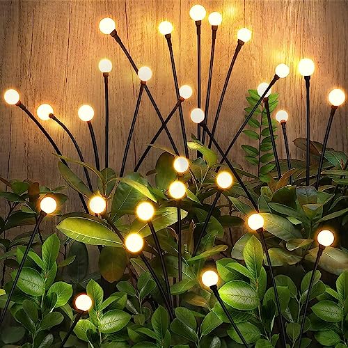 2 Stück 12 LED Wasserdicht Firefly Solar Gartenlichter,Glühwürmchen Solar Leuchte,Glühwürmchen Solargartenlichter,Solarleuchten für Außen Garten,Gartenbeleuchtung Solar Außen,led Lichter Garten Solar 2 Stück 12 LED Wasserdicht Firefly Solar Gartenlichter,Glühwürmchen Solar Leuchte,Glühwürmchen Solargartenlichter,Solarleuchten für Außen Garten,Gartenbeleuchtung Solar Außen,led Lichter Garten Solar von Sunshine smile