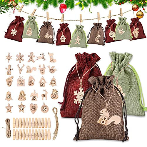 24 Adventskalender zum Befüllen, Weihnachten Adventskalender, Adventskalender Säckchen, Weihnachten Geschenksäckchen, Weihnachtskalender DIY, Weihnachten Stoffbeutel 24 Adventskalender zum Befüllen, Weihnachten Adventskalender, Adventskalender Säckchen, Weihnachten Geschenksäckchen, Weihnachtskalender DIY, Weihnachten Stoffbeutel von Sunshine smile
