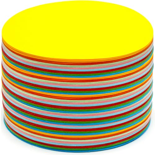 300 Stück Moderationskarten Set,Moderationskarten Rund,15cm Moderationskarten Set Rund,Präsentationskarten,Moderationskarten Set Klein,Bunt Lehrerbedarf für Präsentation und Vortrag 300 Stück Moderationskarten Set,Moderationskarten Rund,15cm Moderationskarten Set Rund,Präsentationskarten,Moderationskarten Set Klein,Bunt Lehrerbedarf für Präsentation und Vortrag von Sunshine smile