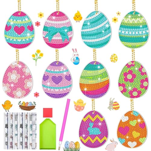 Diamant Malerei Aufkleber | Ostern Diamond Painting | 5D DIY Kunst Kids Lesezeichen Diamant Malerei Aufkleber | Ostern Diamond Painting | 5D DIY Kunst Kids Lesezeichen von Sunshine smile
