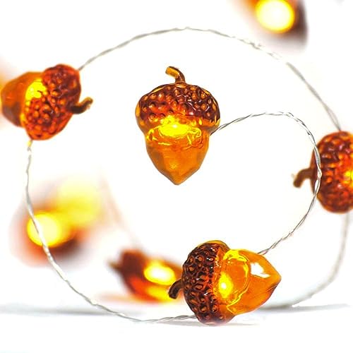 Eicheln lichterkette herbst,2M 20 LED Lichterkette,outdoorlichterkette batterie,Deko timerlichterkette herbst,Herbst Eichel Dekoratives Licht für Erntedankfest, Weihnachten, Hochzeit, Geburtstag Party Eicheln lichterkette herbst,2M 20 LED Lichterkette,outdoorlichterkette batterie,Deko timerlichterkette herbst,Herbst Eichel Dekoratives Licht für Erntedankfest, Weihnachten, Hochzeit, Geburtstag Party von Sunshine smile