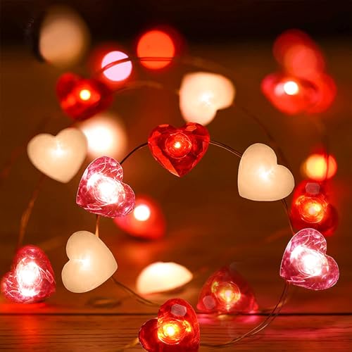 Herzförmige Lichterkette,2M 20LED Valentinstag Herzförmige Lichterkette,Lichterkette Innen,Valentinstag Dekoration,Aussenlichterkette Batterie,Lichterketten Vorhang,Outdoor Christmas Decorations Herzförmige Lichterkette,2M 20LED Valentinstag Herzförmige Lichterkette,Lichterkette Innen,Valentinstag Dekoration,Aussenlichterkette Batterie,Lichterketten Vorhang,Outdoor Christmas Decorations von Sunshine smile