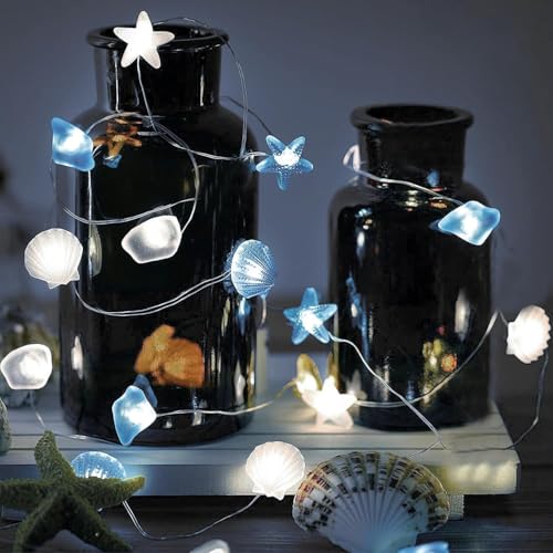 Lichterkette Meerestiere,1M 10LED Lichterkette Kinderzimmer Meerestiere,Lichterkette Maritim,Lichterkette Kinderzimmer,Meerestiere Lichterkette,Lichterkette Lnnen,Lichterkette Fenster Innen von Sunshine smile