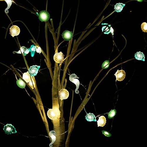Lichterkette Meerestiere,2M 20LED Lichterkette Kinderzimmer Meerestiere,Lichterkette Maritim,Lichterkette Kinderzimmer,Meerestiere Lichterkette,Lichterkette Lnnen,Lichterkette Fenster Innen von Sunshine smile