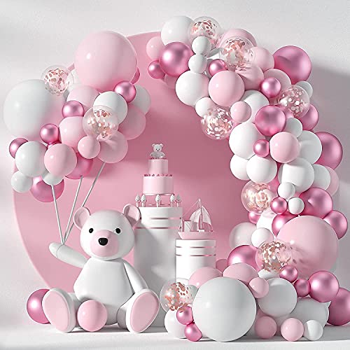 Luftballons Girlande Set,149 Stück Luftballon Rosa Set,Weiß Rosa Metallic Ballon,Konfetti Ballon,Latex Ballon,Luftballons Garland Kit,Macaron Rosa Ballons Girlande Set,Luftballon Geburtstag Deko Luftballons Girlande Set,149 Stück Luftballon Rosa Set,Weiß Rosa Metallic Ballon,Konfetti Ballon,Latex Ballon,Luftballons Garland Kit,Macaron Rosa Ballons Girlande Set,Luftballon Geburtstag Deko von Sunshine smile