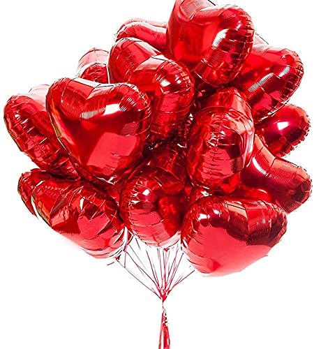 Sunshine smile 30Stück 21 Zoll Herz Folienballon Rot,Herzform Heliumballons,Herz Luftballons,Rote Love Luftballons,Herz Luftballon,Herzluftballons Helium Geeignet,Folienballon Rote Herz,Herz Ballons Sunshine smile 30Stück 21 Zoll Herz Folienballon Rot,Herzform Heliumballons,Herz Luftballons,Rote Love Luftballons,Herz Luftballon,Herzluftballons Helium Geeignet,Folienballon Rote Herz,Herz Ballons von Sunshine smile