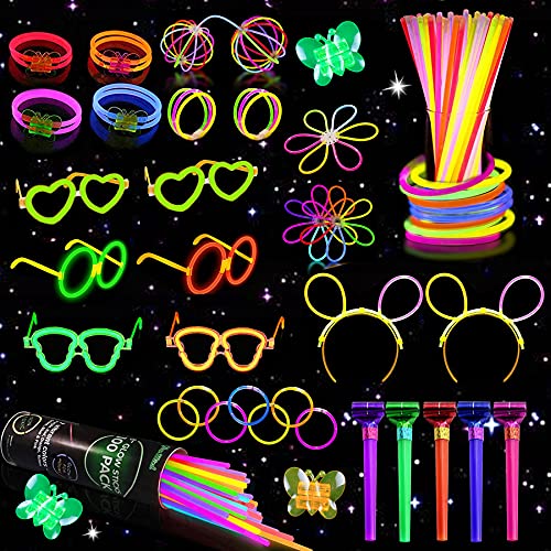 Sunshine smile 333 Stücke Knicklichter,Neon-Leuchtstäbe,Leuchtarmbänder,Party-Leuchtstab-Set,Leuchtspielzeug für Kinder,Party Neon Leuchtstab,Neon-leuchtendes Armband für Halloween,Weihnachten Sunshine smile 333 Stücke Knicklichter,Neon-Leuchtstäbe,Leuchtarmbänder,Party-Leuchtstab-Set,Leuchtspielzeug für Kinder,Party Neon Leuchtstab,Neon-leuchtendes Armband für Halloween,Weihnachten von Sunshine smile