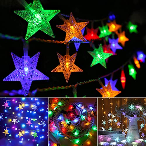 Sunshine smile 6 Meter 40LED Weihnachten Lichterketten,Weihnachten Sterne Lichterkette,LED Batteriebetriebene Lichterketten,Wasserdicht Außen Innen Sterne Lichterketten für Weihnachtsbaum Hochzeit Sunshine smile 6 Meter 40LED Weihnachten Lichterketten,Weihnachten Sterne Lichterkette,LED Batteriebetriebene Lichterketten,Wasserdicht Außen Innen Sterne Lichterketten für Weihnachtsbaum Hochzeit von Sunshine smile