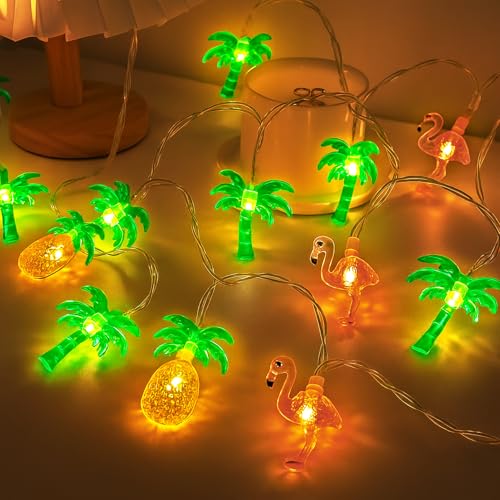 Sunshine smile Hawaii Sommer Lichterketten,3M 20 LEDs Hawaiian Tropische Lichterkette,Flamingo Lichterkette,Geeignet für Hawaii-Partys Im Innen- und Außenbereich,Sommerfest,Strand Deko Sunshine smile Hawaii Sommer Lichterketten,3M 20 LEDs Hawaiian Tropische Lichterkette,Flamingo Lichterkette,Geeignet für Hawaii-Partys Im Innen- und Außenbereich,Sommerfest,Strand Deko von Sunshine smile
