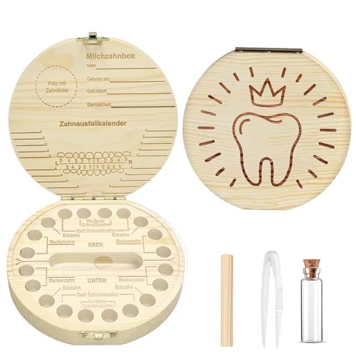 Sunshine smile Zahnbox Holz Milchzähne Box,Milchzahndose Aus Holz,Zahnbox für Milchzähne,Zahnbox Zahndose,Milchzähne Box,Zahnbox aus Holz,Jungen Souvenir Box,Aufbewahrungsbox für Baby-Zähne Sunshine smile Zahnbox Holz Milchzähne Box,Milchzahndose Aus Holz,Zahnbox für Milchzähne,Zahnbox Zahndose,Milchzähne Box,Zahnbox aus Holz,Jungen Souvenir Box,Aufbewahrungsbox für Baby-Zähne von Sunshine smile