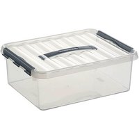 sunware Q-line Aufbewahrungsbox 12,0 l transparent 40,0 x 30,0 x 14,0 cm von Sunware