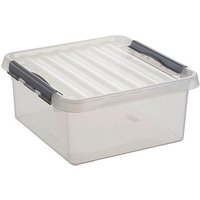 sunware Q-line Aufbewahrungsbox 18,0 l transparent 40,0 x 40,0 x 18,0 cm von Sunware