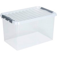 sunware Q-line Aufbewahrungsbox 72,0 l transparent 60,0 x 40,0 x 42,0 cm von Sunware