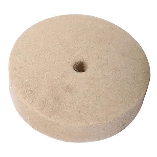 Sunydog 100x25mm Beige Polishing Buffing Woll Woll Filzispolizierer Scheibe Pad Metallglas Sunydog 100x25mm Beige Polishing Buffing Woll Woll Filzispolizierer Scheibe Pad Metallglas von Sunydog