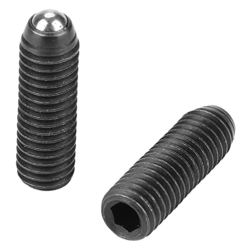 Sunydog 10pcs Kohlenstoffkugelkugel, Robuste Druckpositionierungsteile Mechanische Geräte, Klemmen, (M8*25 (10pcs)) von Sunydog